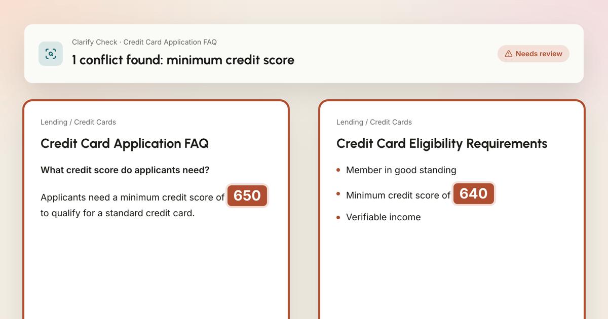 ScreenSteps Clarify Check