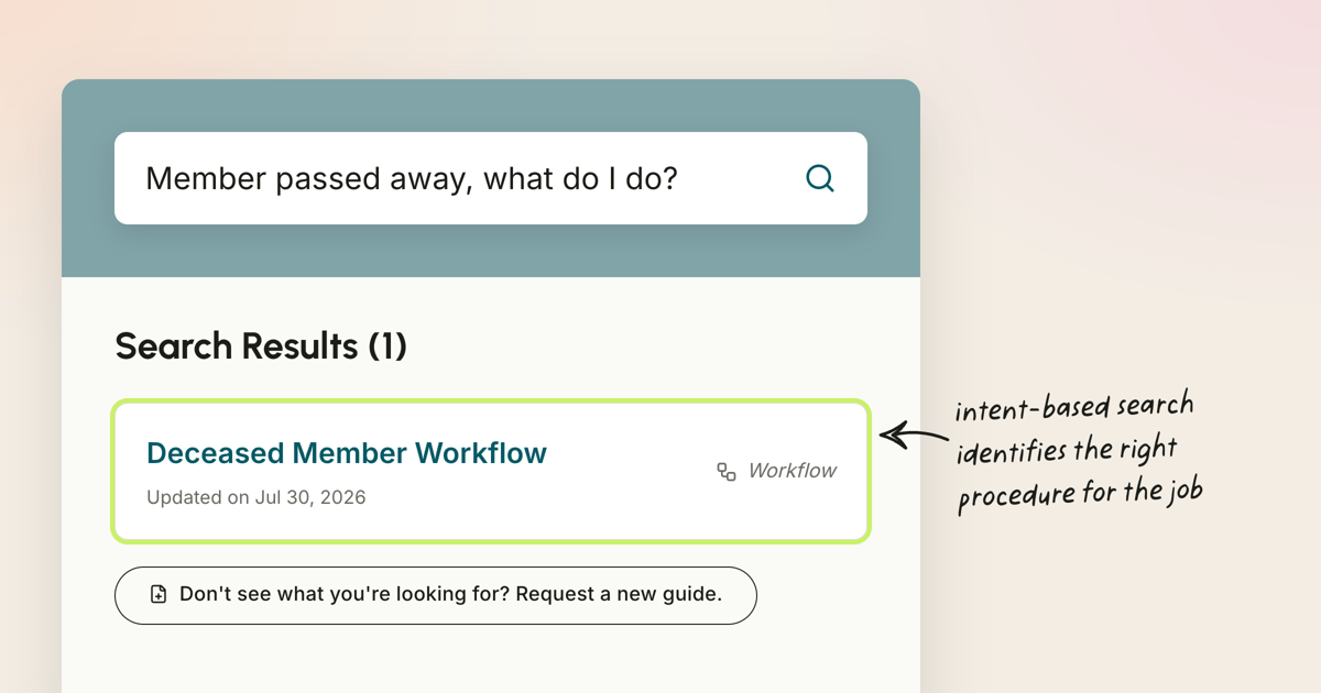 ScreenSteps Intent Based Search