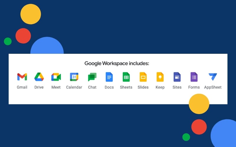 Google Workspace applications
