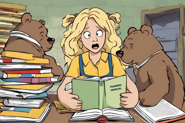 Goldilocks and the 3 training manuals
