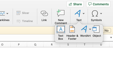 Add Text to Flowchart in Excel