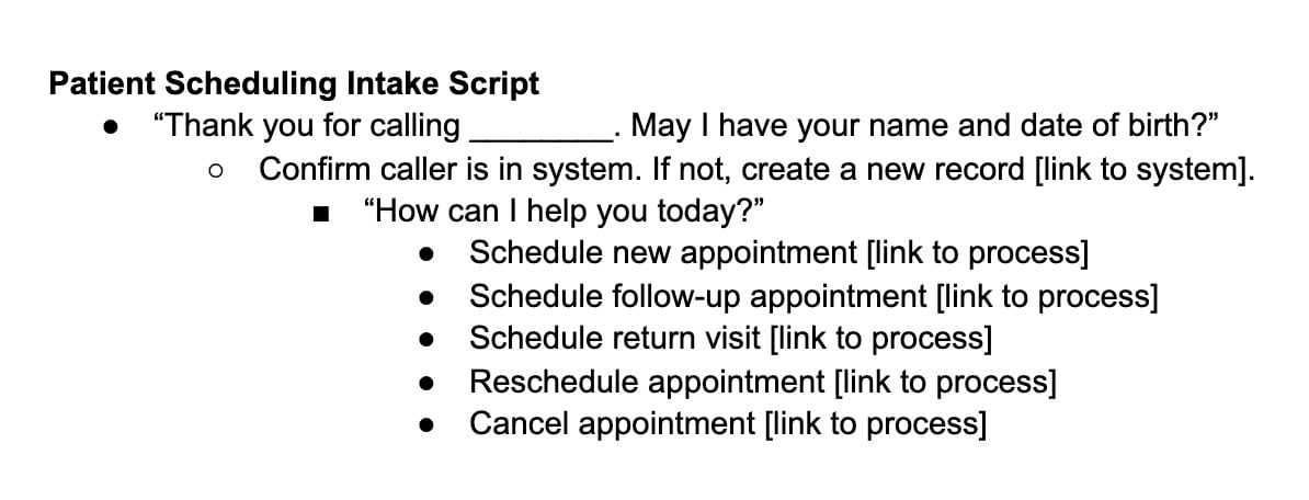 5 Steps to Standardize Procedures For Patient Scheduling