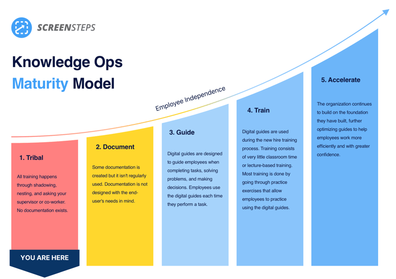 Knowledge Ops Maturity Model – Tribal Stage
