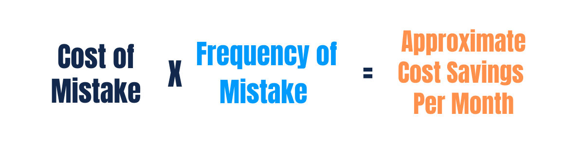 ScreenSteps ROI - Mistake Savings