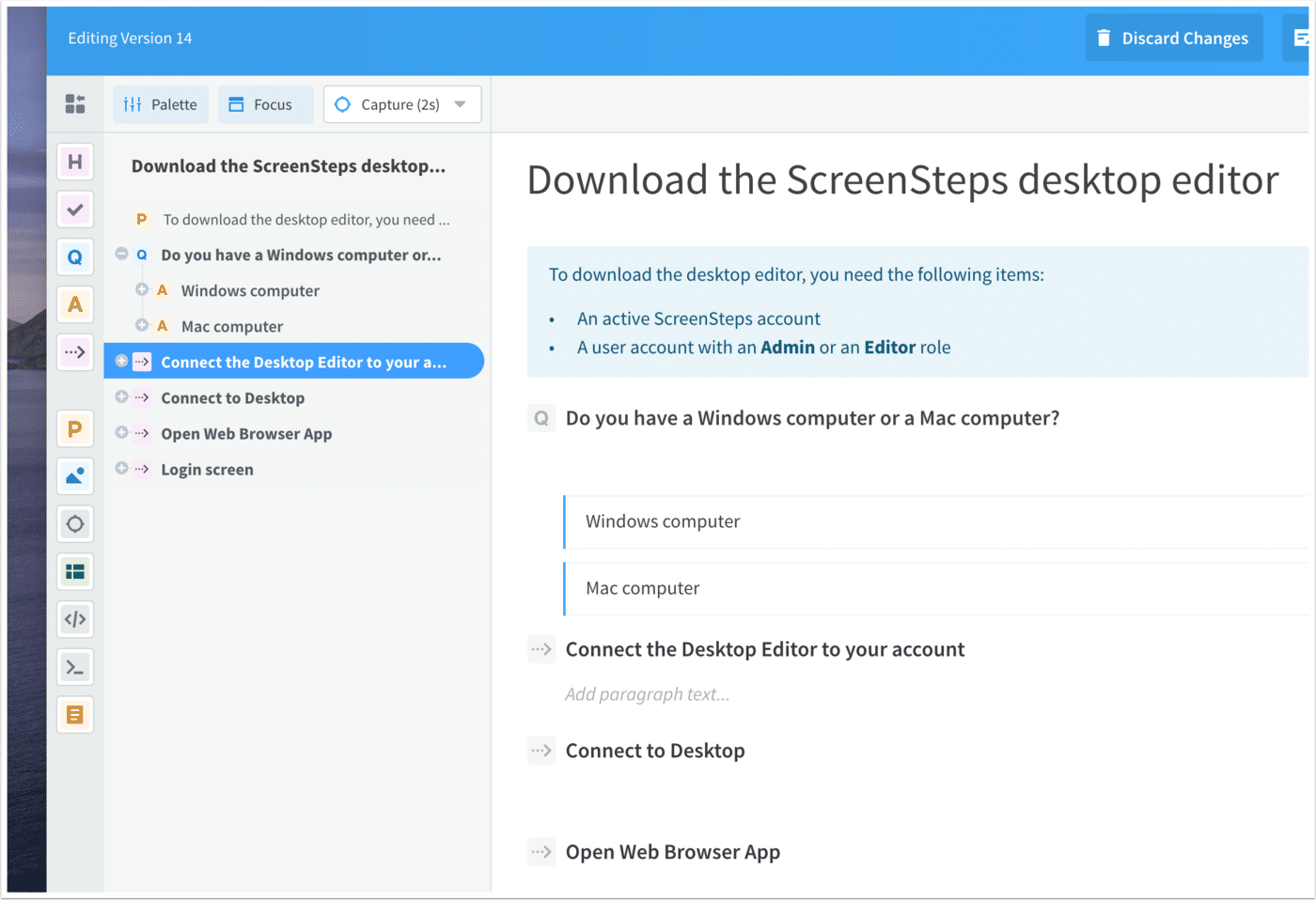 embedding a video in screensteps