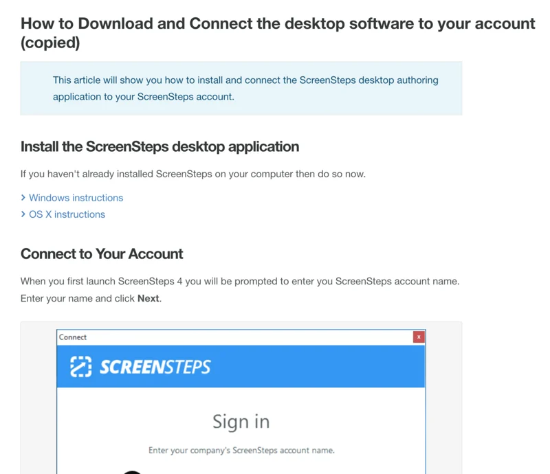 ScreenSteps ScreenSteps