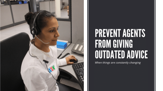 Prevent Agents From Giving Outdated Advice When Procedures Change at a Medical Practice