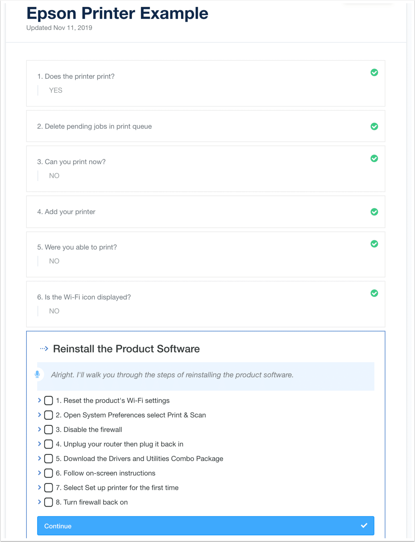 How I Turned a Poorly Formatted 'If/Then' Troubleshooting Guide Into an Awesome Workflow Article