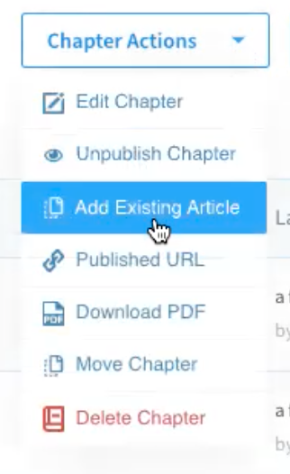 ScreenSteps add existing manual