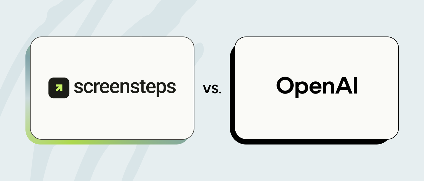 Do You Really Need ScreenSteps, or Can You Just Use ChatGPT for Documentation?