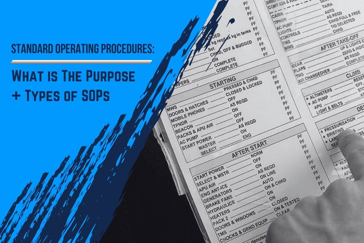 Standard Operating Procedures: What is The Purpose + Types of SOPs