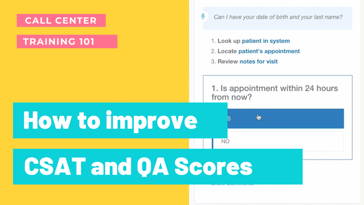 How Can I Improve Call Center QA and CSAT Scores With Better Guides?