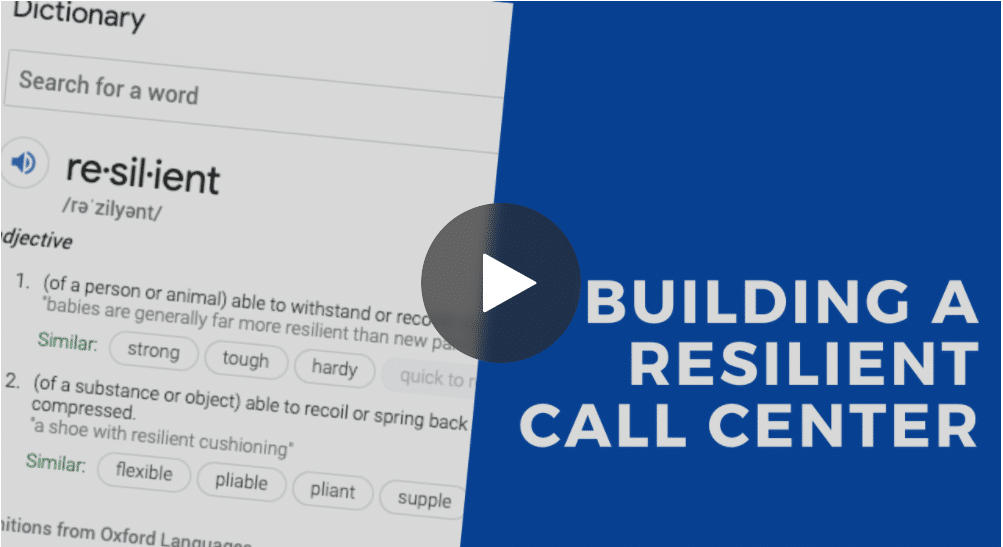 Workshop: Building a Resilient Call Center Training Program